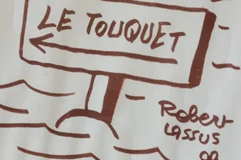 L'un des tableaux exposé à l'hôtel Westminster