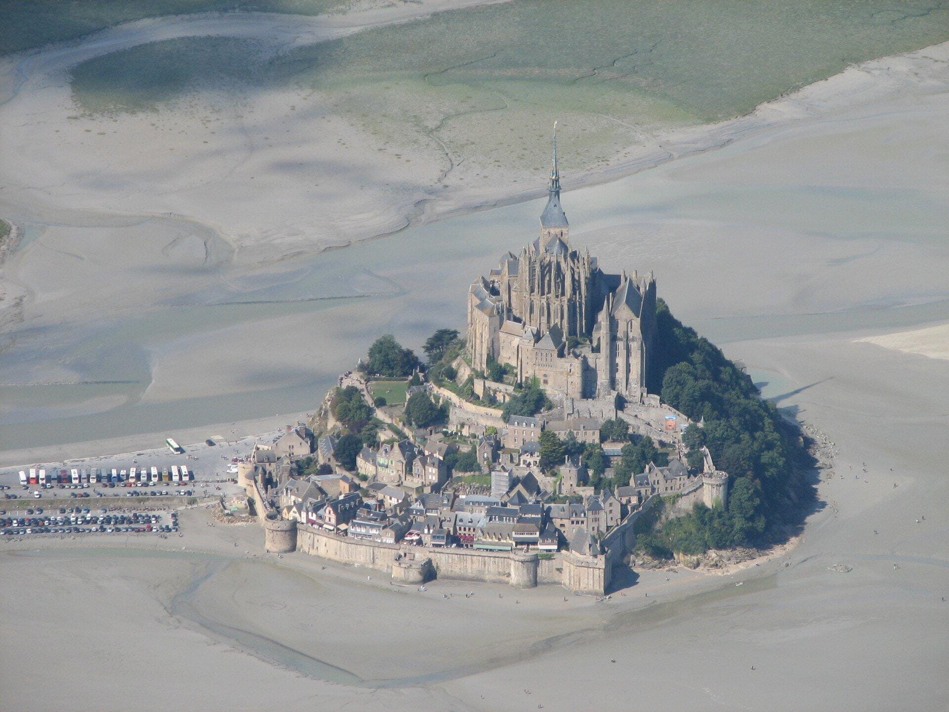 Mont Saint Michel du ciel avec pause à Granville pour 1 pax