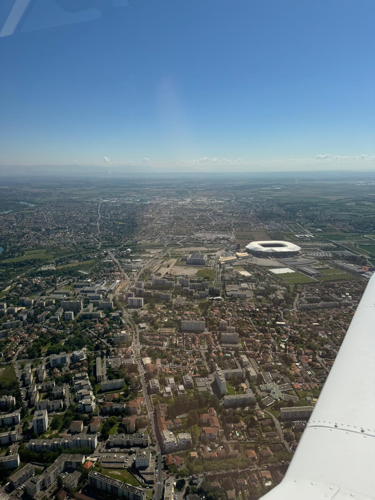 Est de Lyon et Groupama Stadium