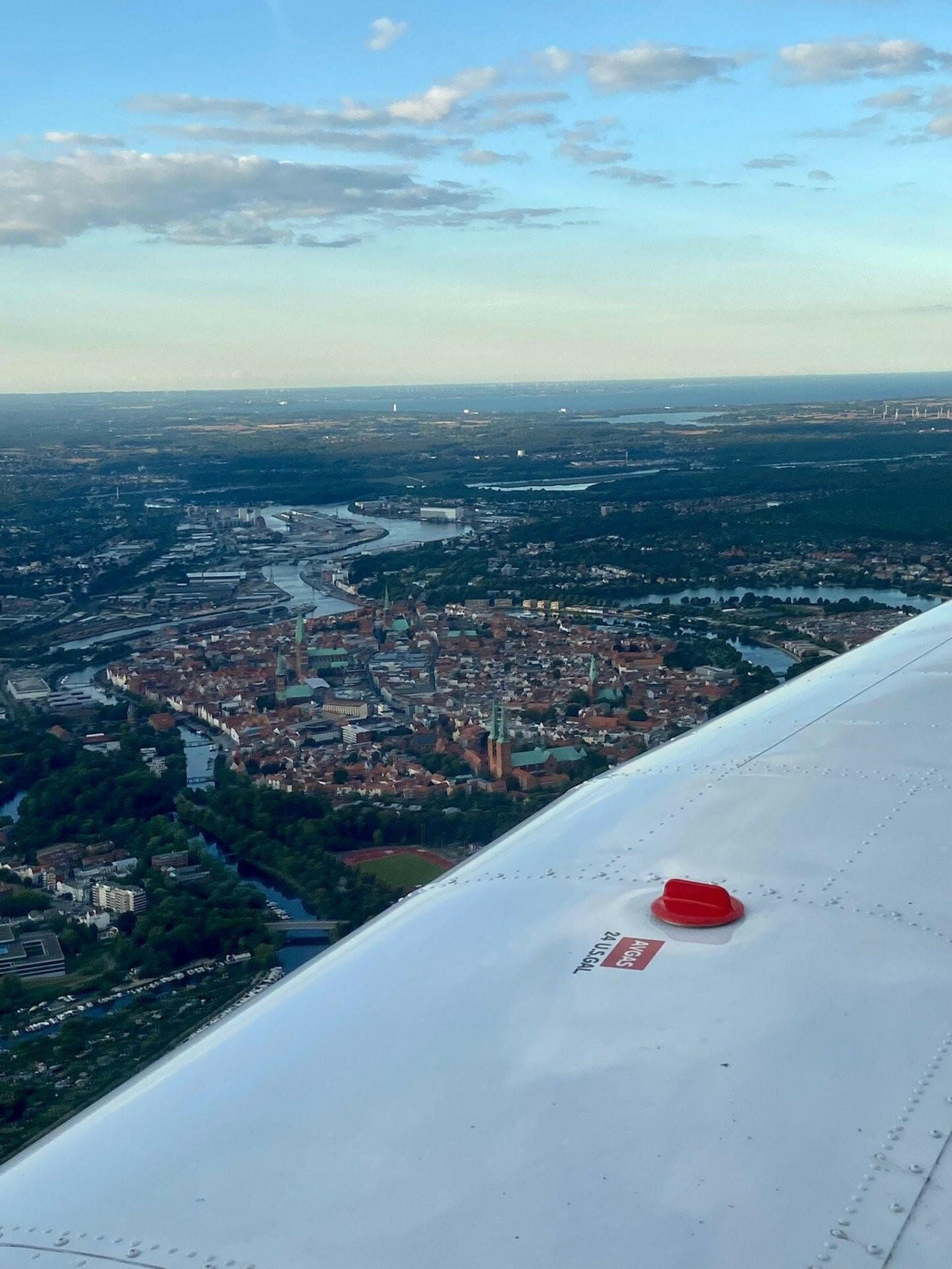 Rundflug Lübeck und nördliches Umland