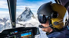 Matterhorn Alpenrundflug im Helikopter