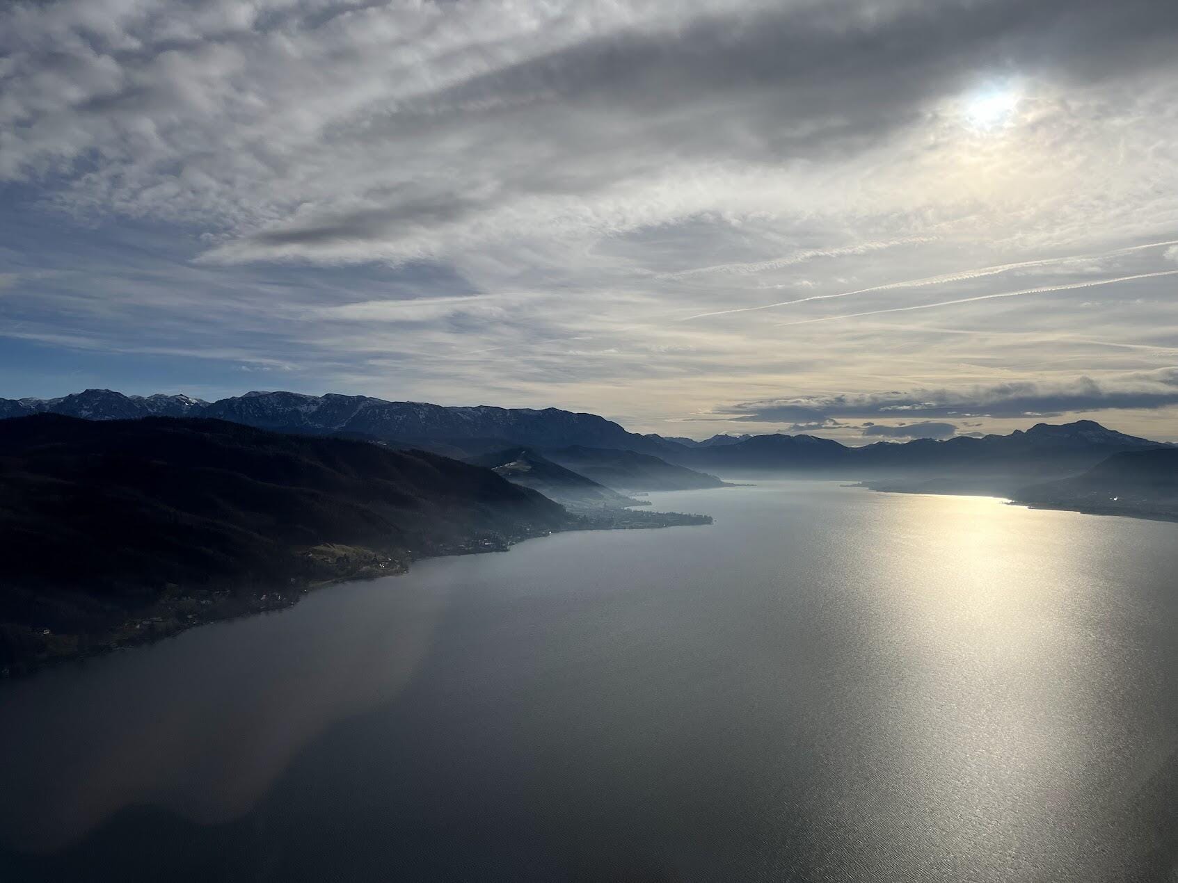 Rundflug Sightseeing Salzkammergut, Seengebiet, Voralpen