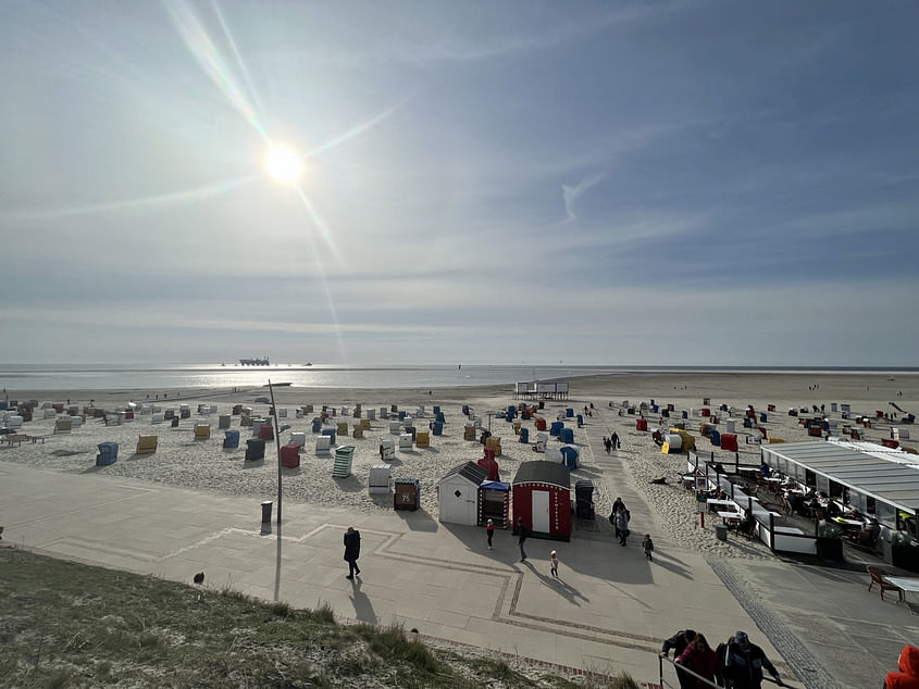 Saarland (SB / SLS) nach Borkum zum Baden und relaxen