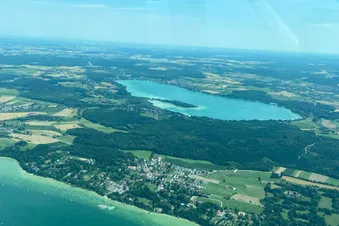 Großer Panoramaflug: Tegernsee, Starnberger See & München