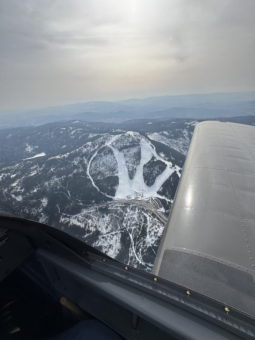 1 Stunde  fliegen - Strecke nach Belieben