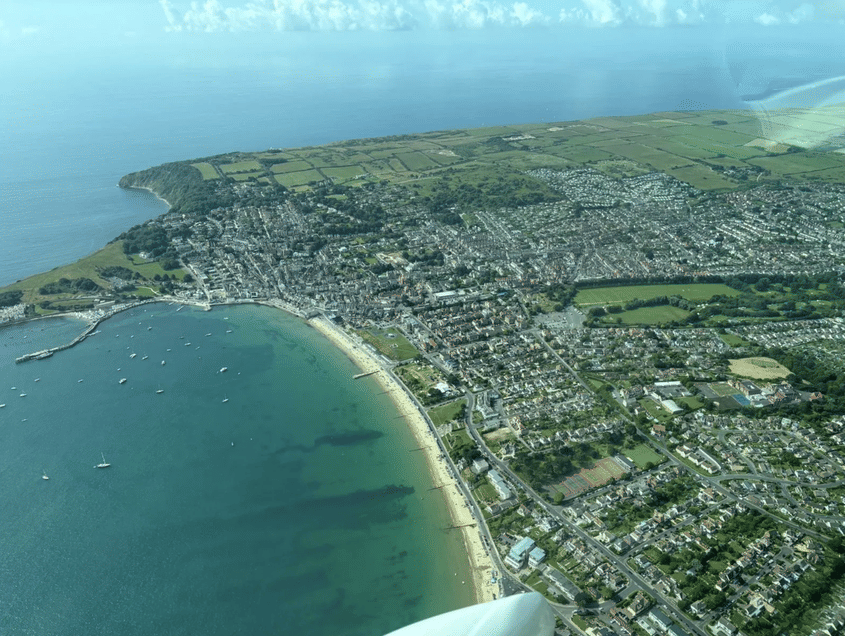 South West coastline, including the Isle of Wight