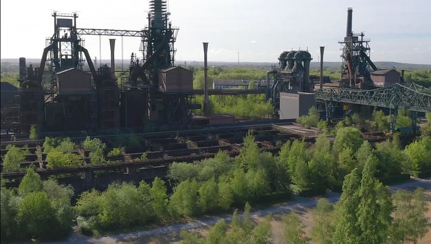 Rundflug „Landschaftspark Duisburg“