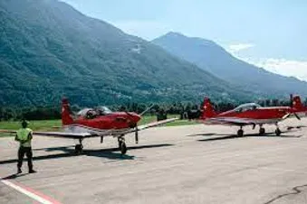 Flight/Vol pour le tessin Locarno