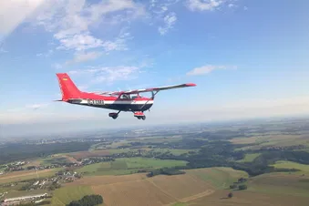 Rundflug über das Münsterland