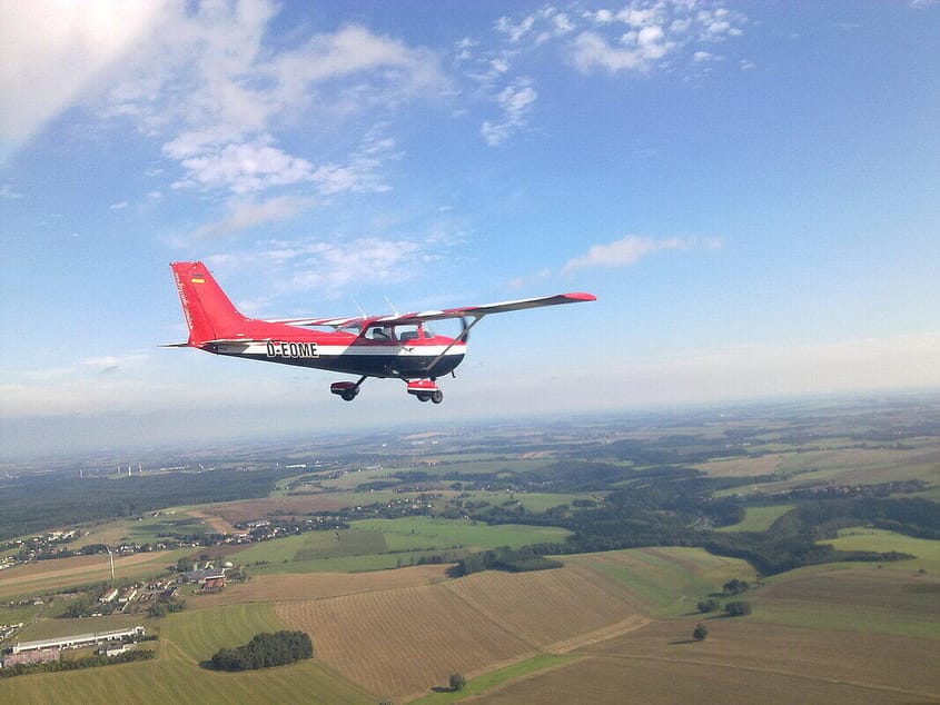 Rundflug über das Münsterland