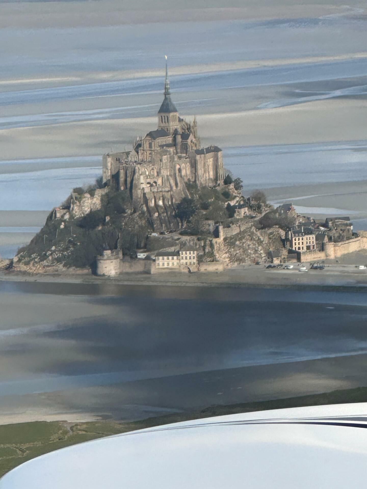 Bréhat - Côte d'Emeraude - Mont Saint Michel en avion