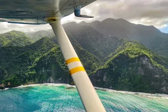 Vol au Nord et au Sud de La Martinique en avion !