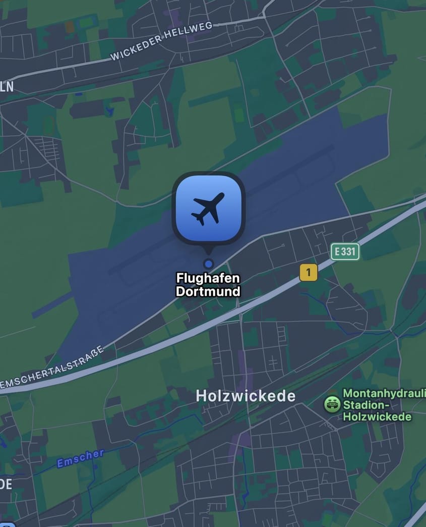 Sightseeing Flug ab Dortmund über Ruhrgebiet