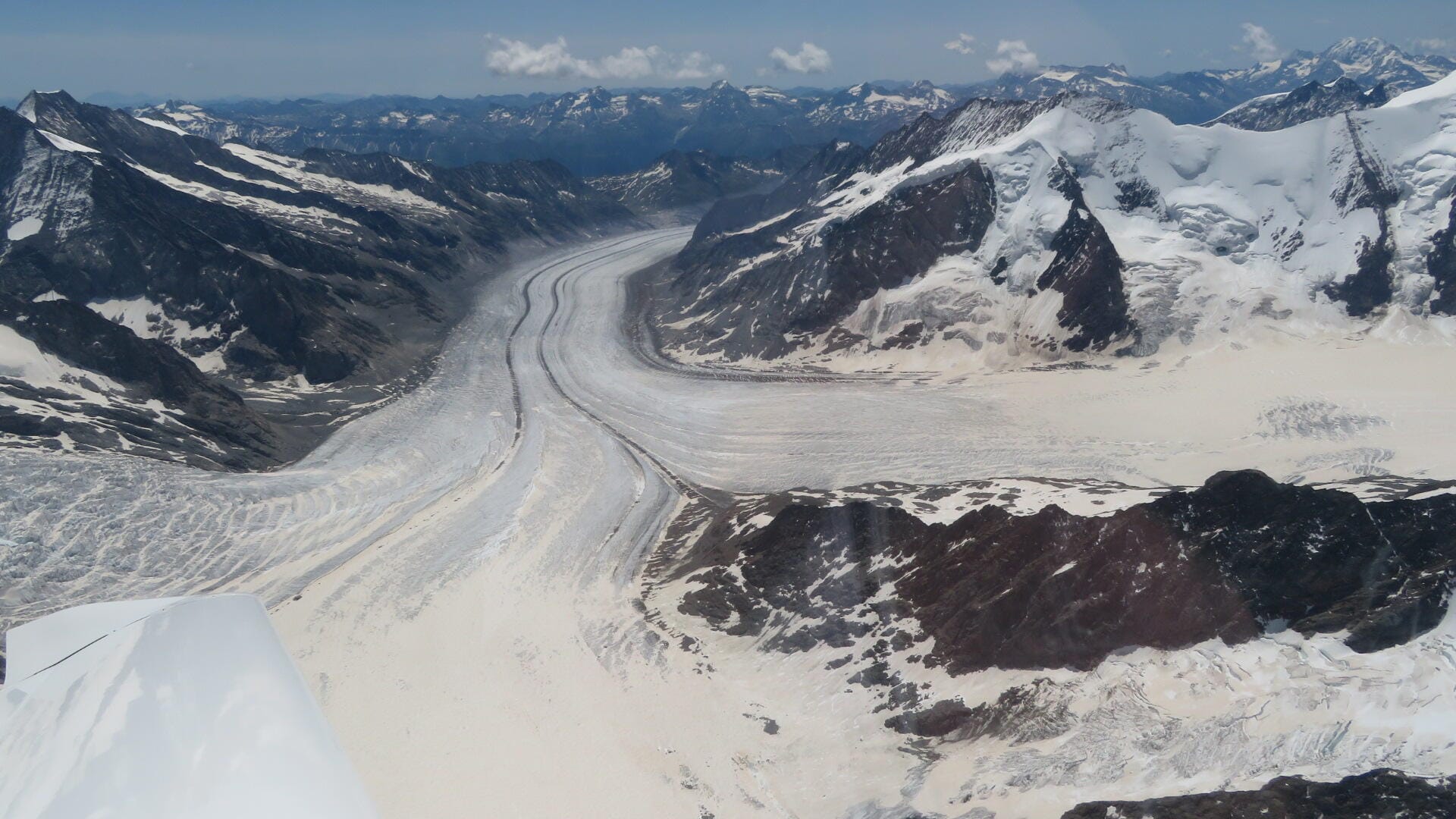 Aletschletscher und die Eigernordwand