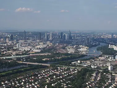 Streckenflug von Bremen nach Frankfurt am Main