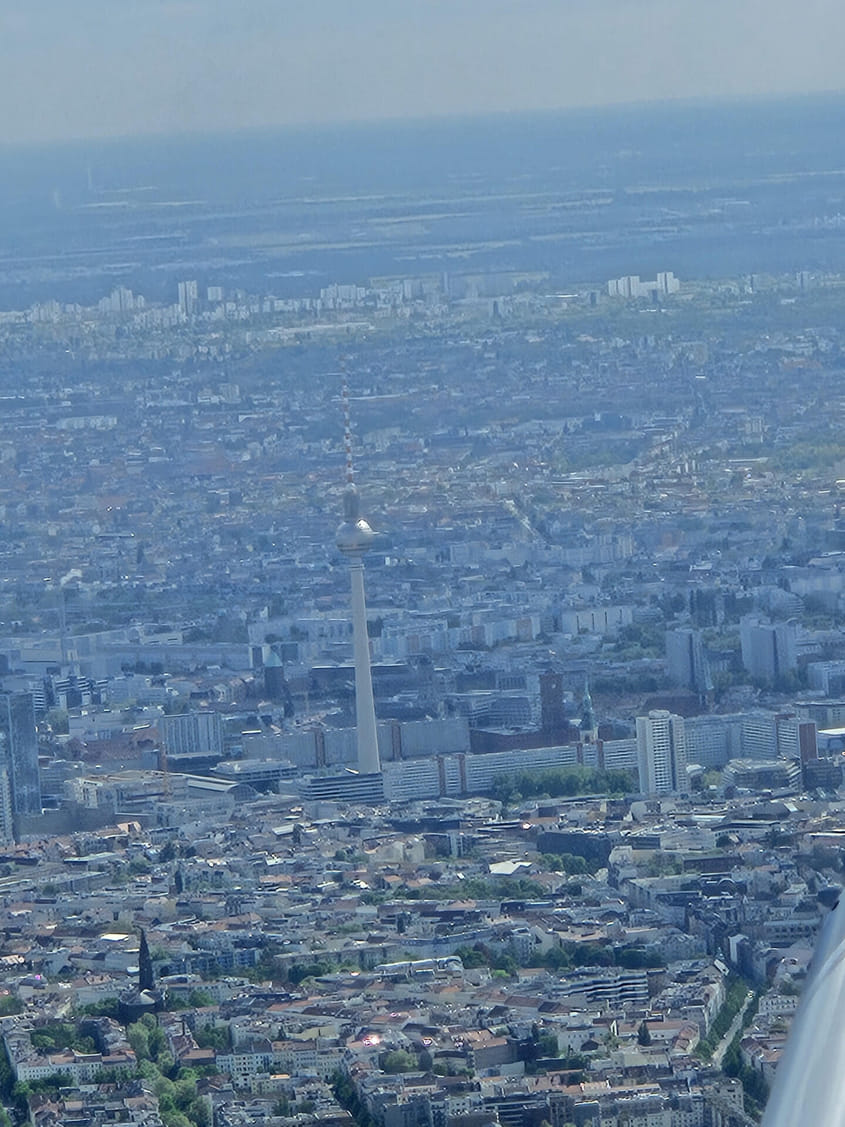 Erlebnisrundflug Potsdam und Berlin