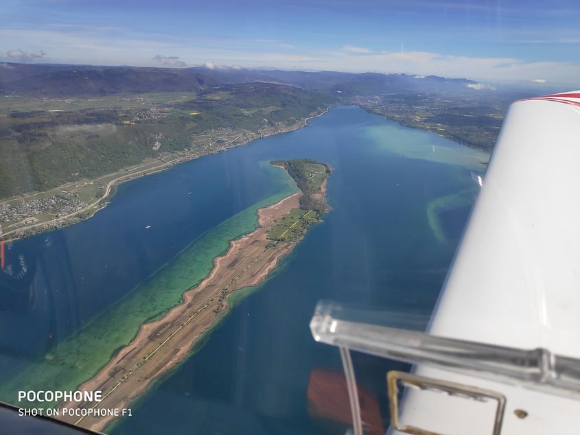 Les 3 lacs vus d'en haut depuis La Chaux-de-Fonds