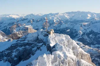 Säntis im Sonnenuntergang