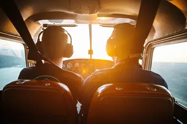 Sunset Serenade Flight