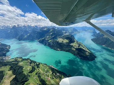 Rundflug Napf, Pilatus, Stanserhorn, Grosser Mythen, Rigi