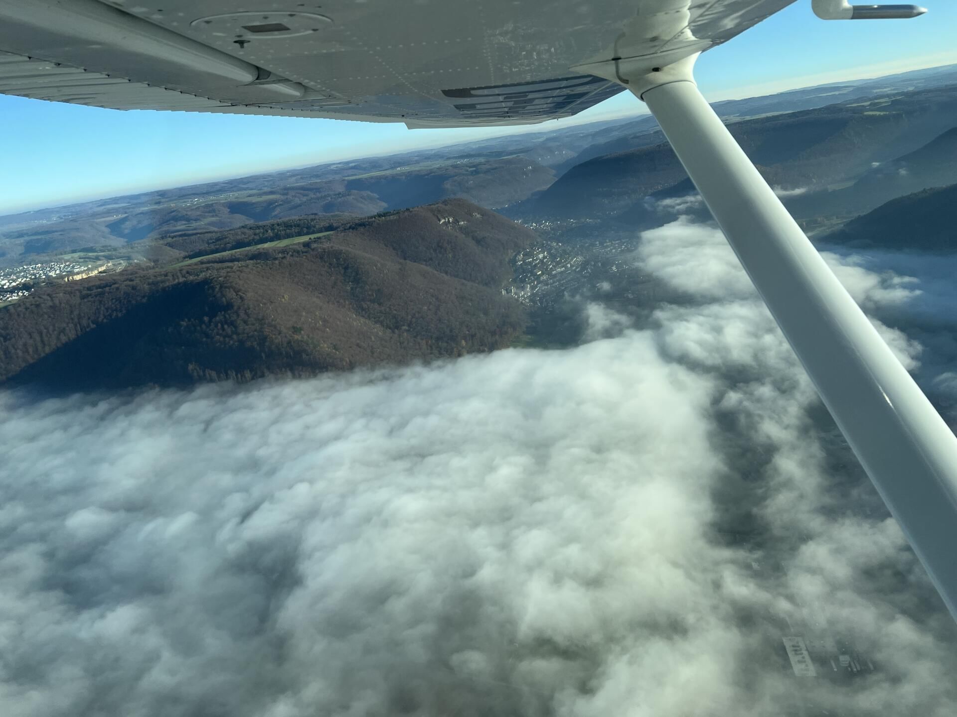 Flugroute nach Wunsch