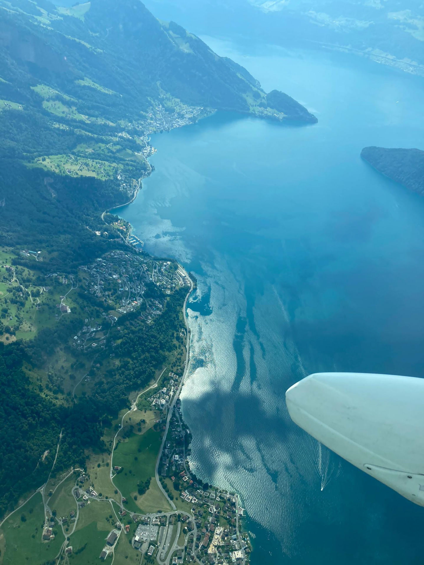 Über dem Vierwaldstättersee