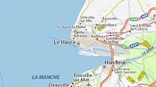 Deauville  via Etretat et le Havre, retour par Lisieux.