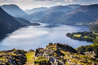 Scenic flight of the Lake District