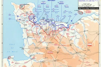 Balade aérienne : Les Plages du Débarquement