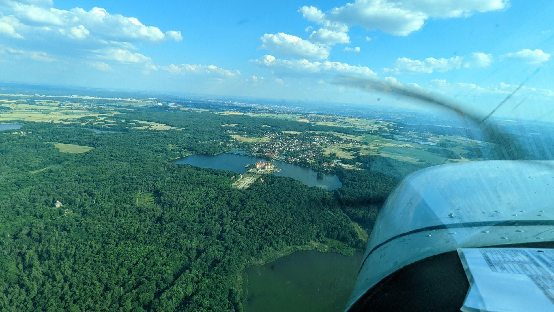 Hoch über Berlin - Rundflug mit einem Privatflugzeug