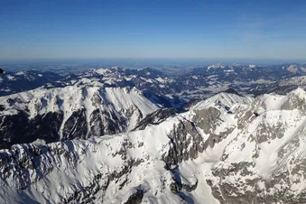 Rundflug Chiemsee - Alpen