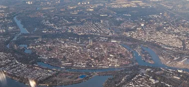 Hanse-Rundflug: Lübeck und Wismar aus der Luft