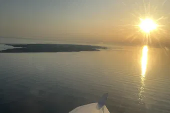 Yeu en or : tour de l'ile au coucher du soleil
