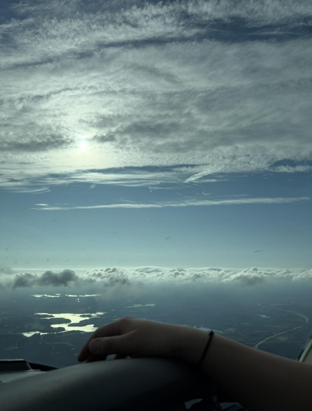 8000FT in the air