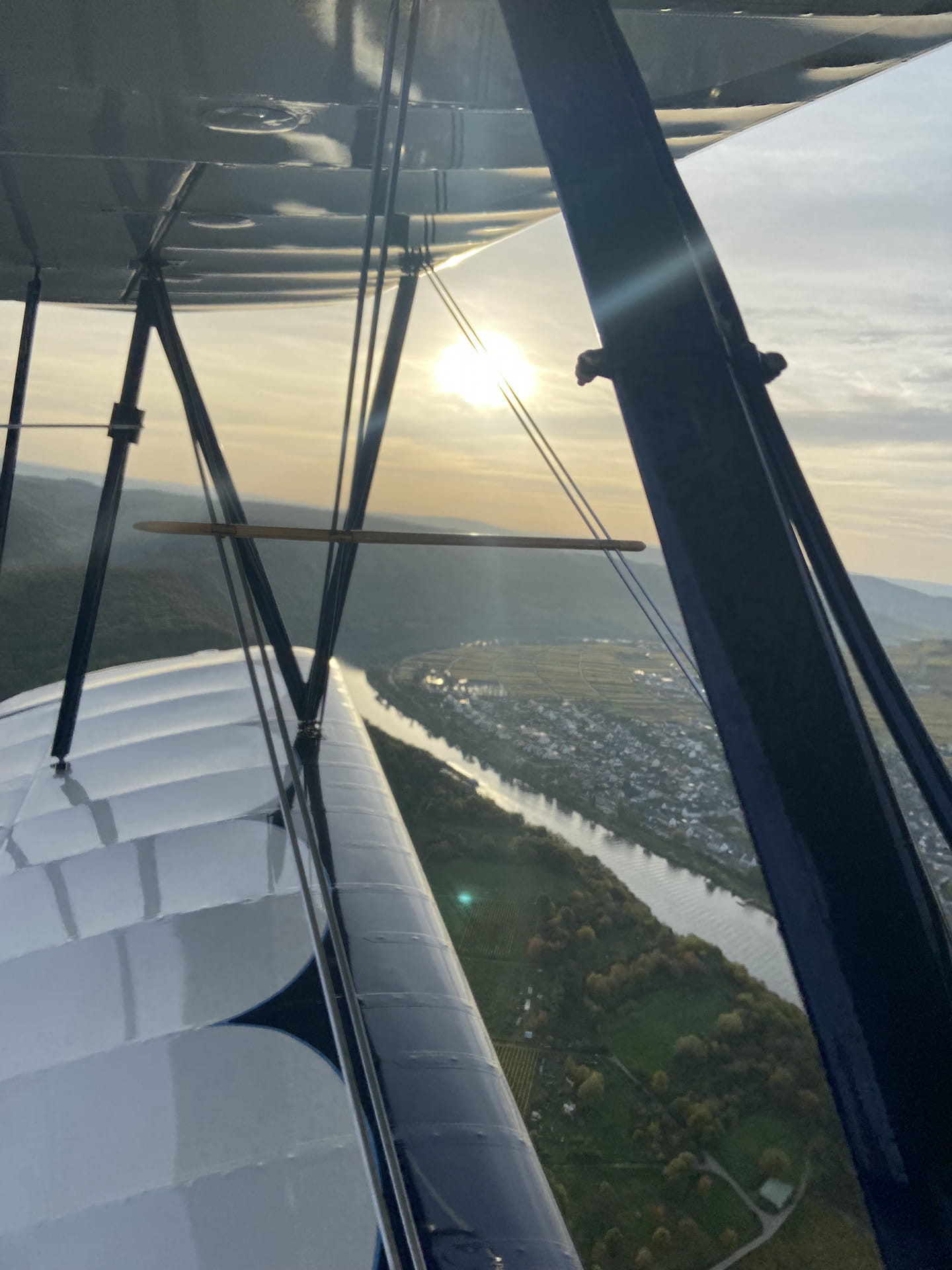 Sonnenuntergang über der Mosel