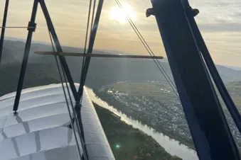 Sonnenuntergang über der Mosel