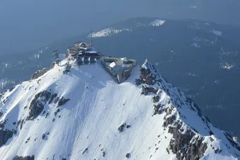 Alpenrundflug Garmisch Zugspitze Füssen Allgäu