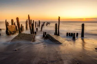 Spectacular Flight Over Hull and the North Sea Coast