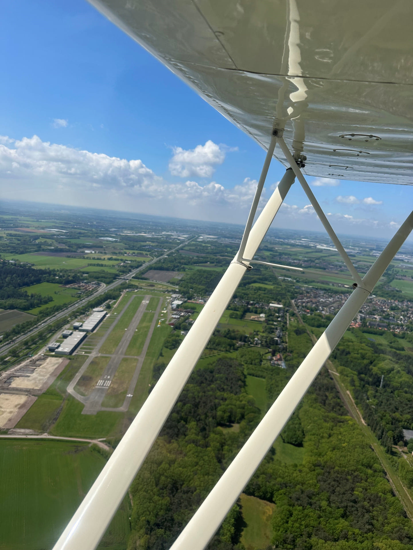 View outside the cockpit