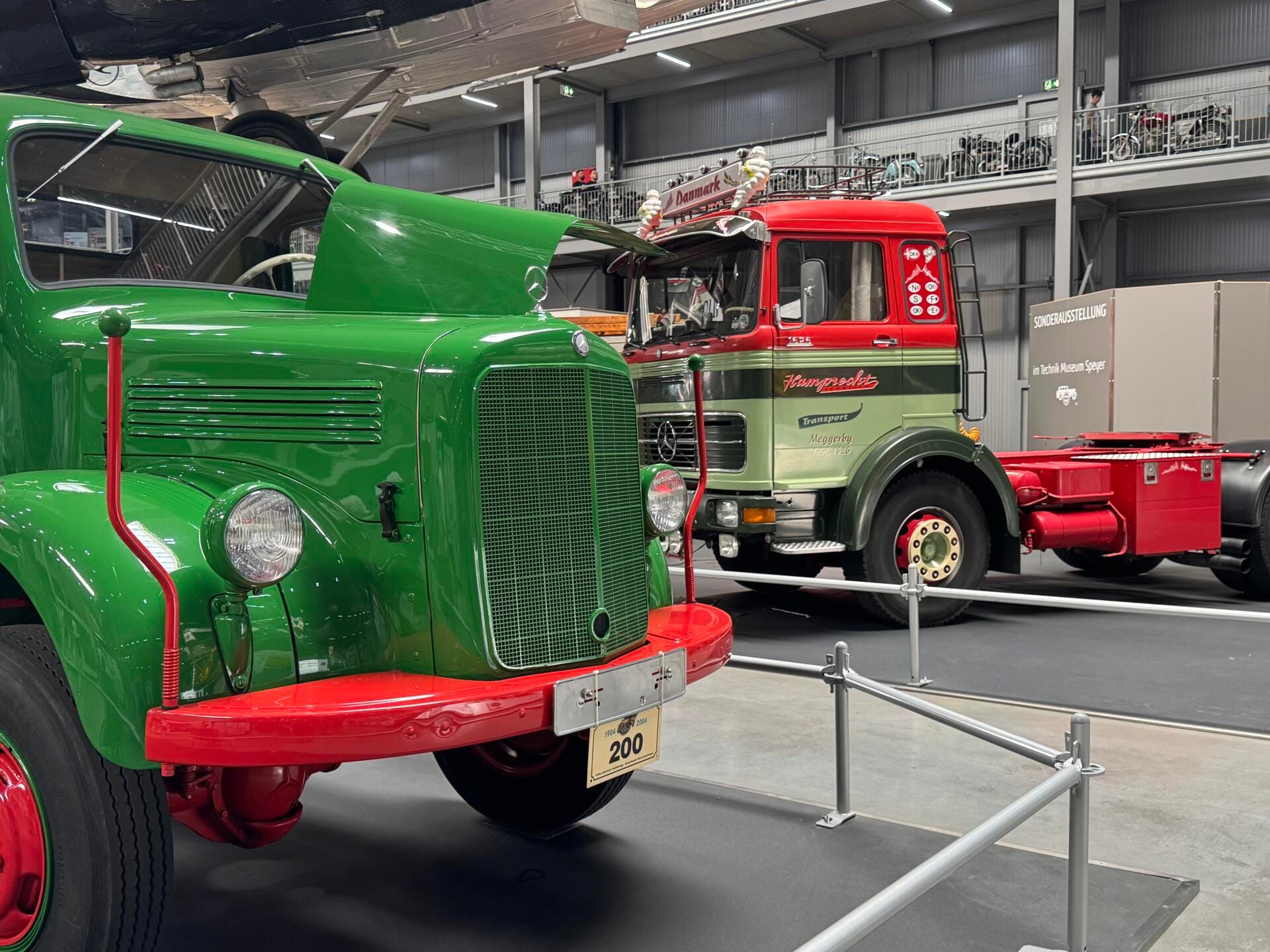 LKW Austellung im Museum