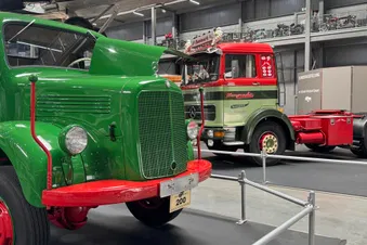 LKW Austellung im Museum