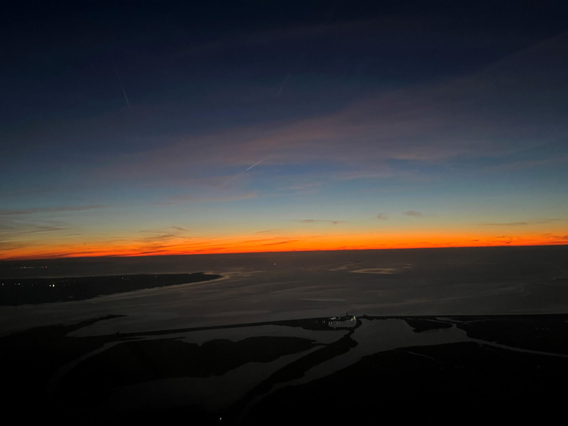 Rundflug / Schnupperflug über der Nordsee (60 min. Flugzeit)