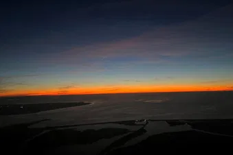 Rundflug / Schnupperflug über der Nordsee (60 min. Flugzeit)