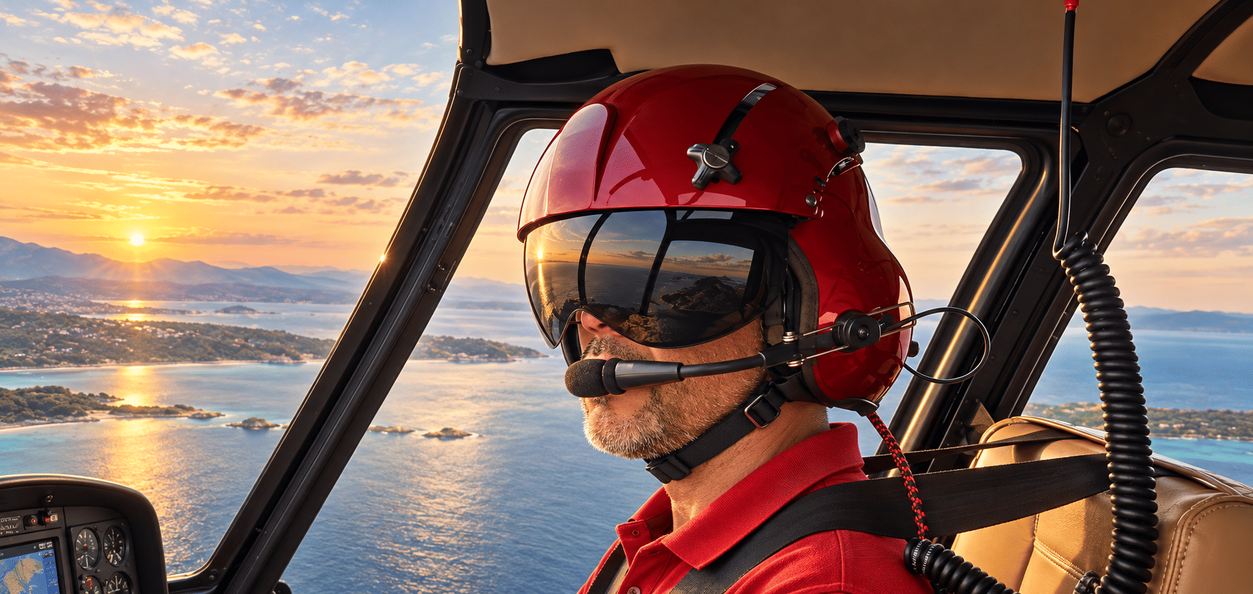 La Côte Provençale en hélicoptère EC120 Airbus !