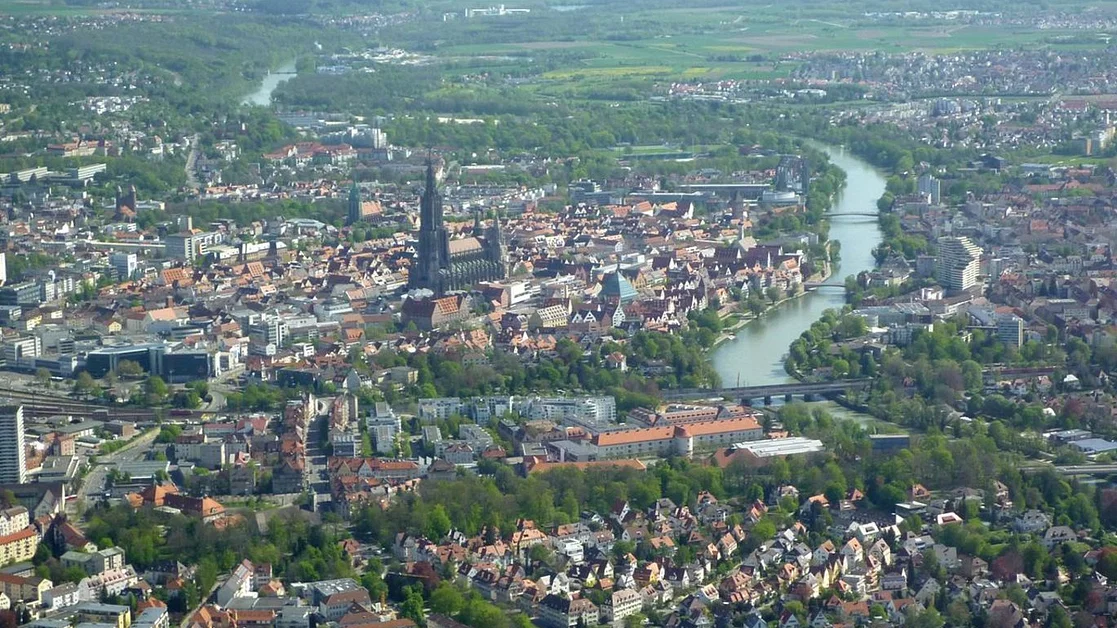 Ulmer Münster von oben