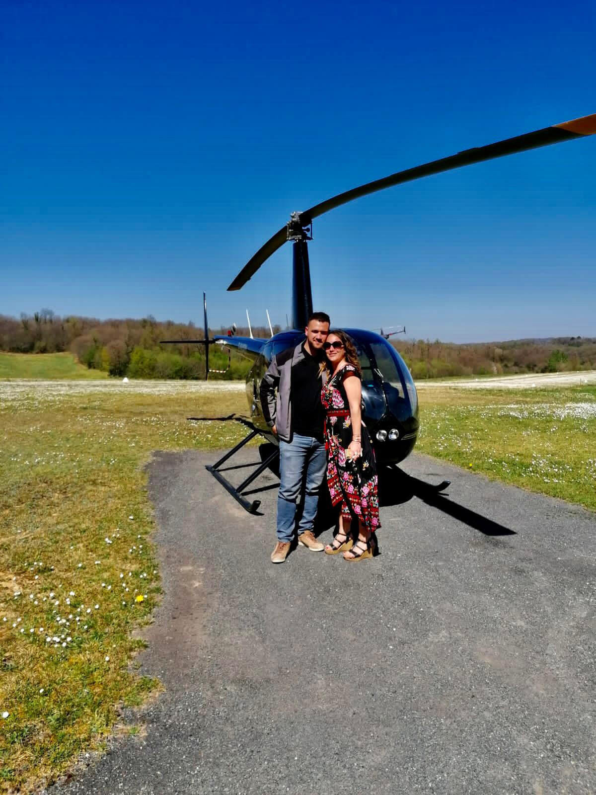 Au départ de notre aérodrome.