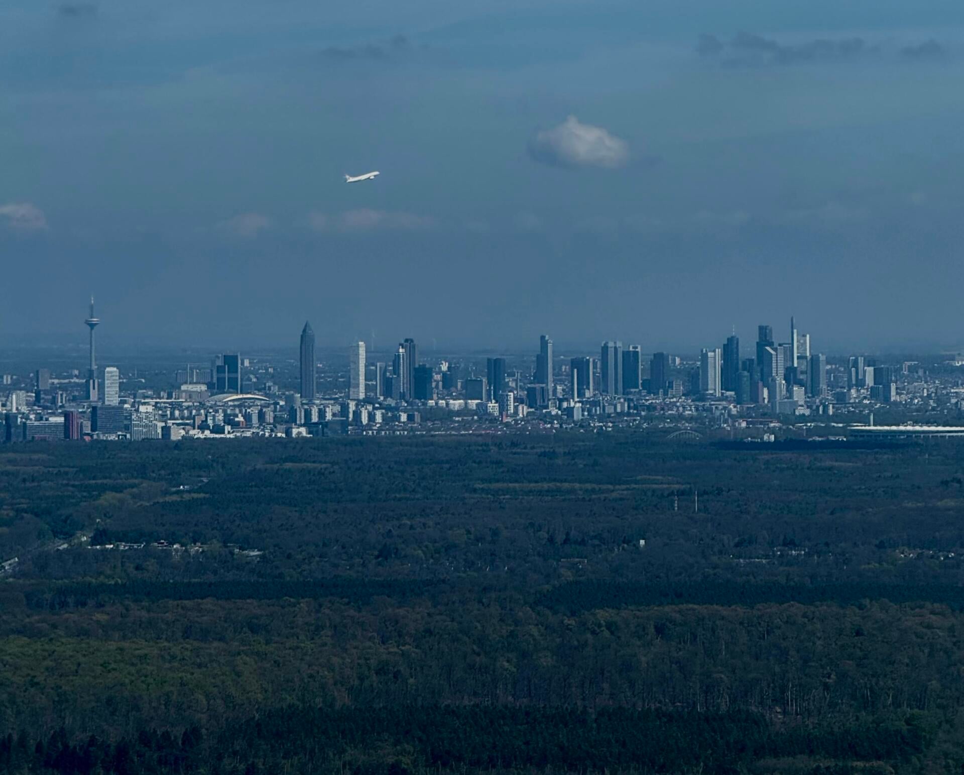Vom Rheingau über die Skyline Frankfurts