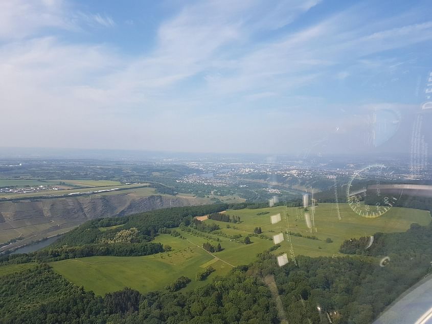 Rundflug über der Eifel ab Koblenz