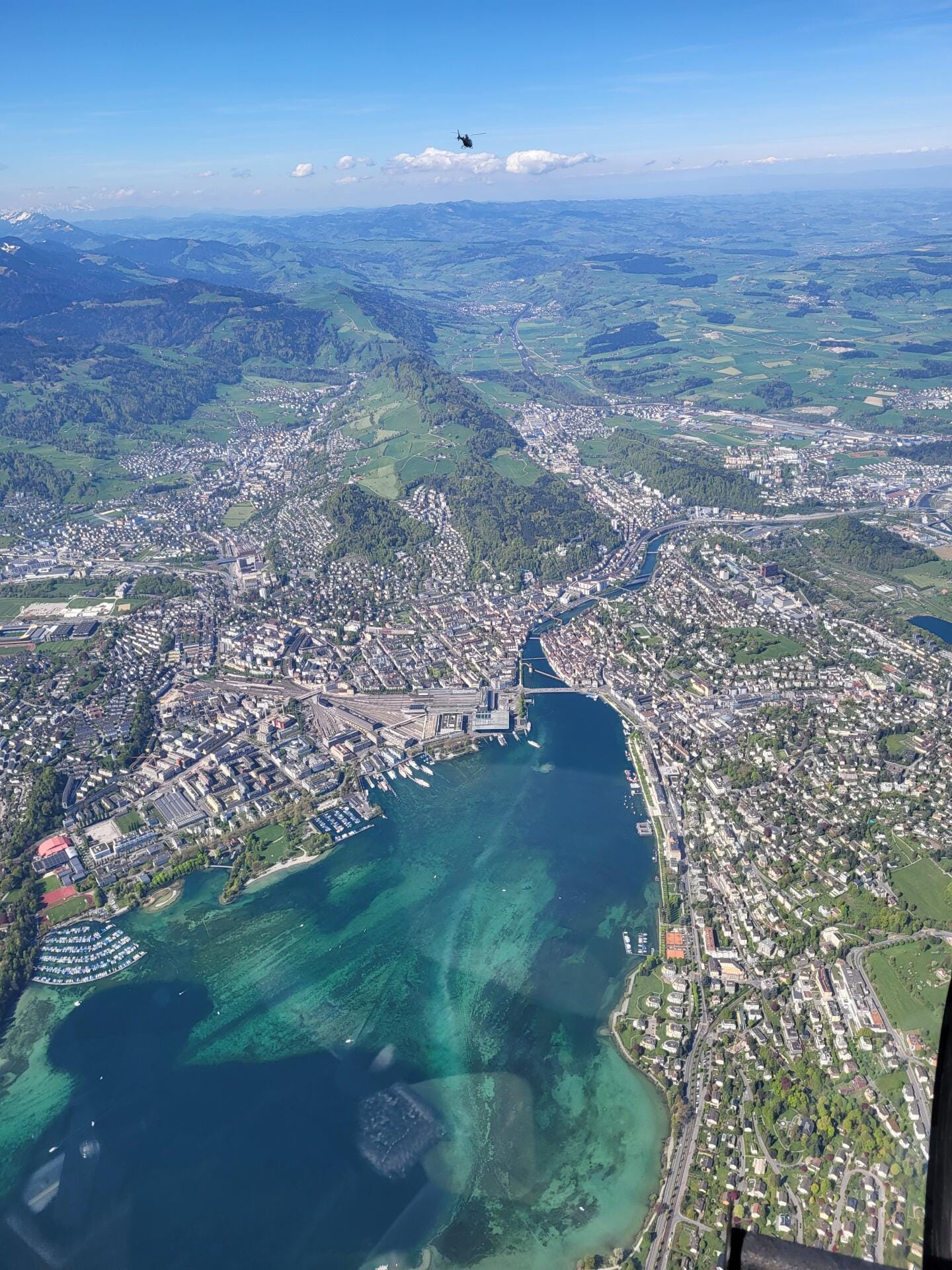 Restaurant-Flug - Mit dem Heli zum zMittag