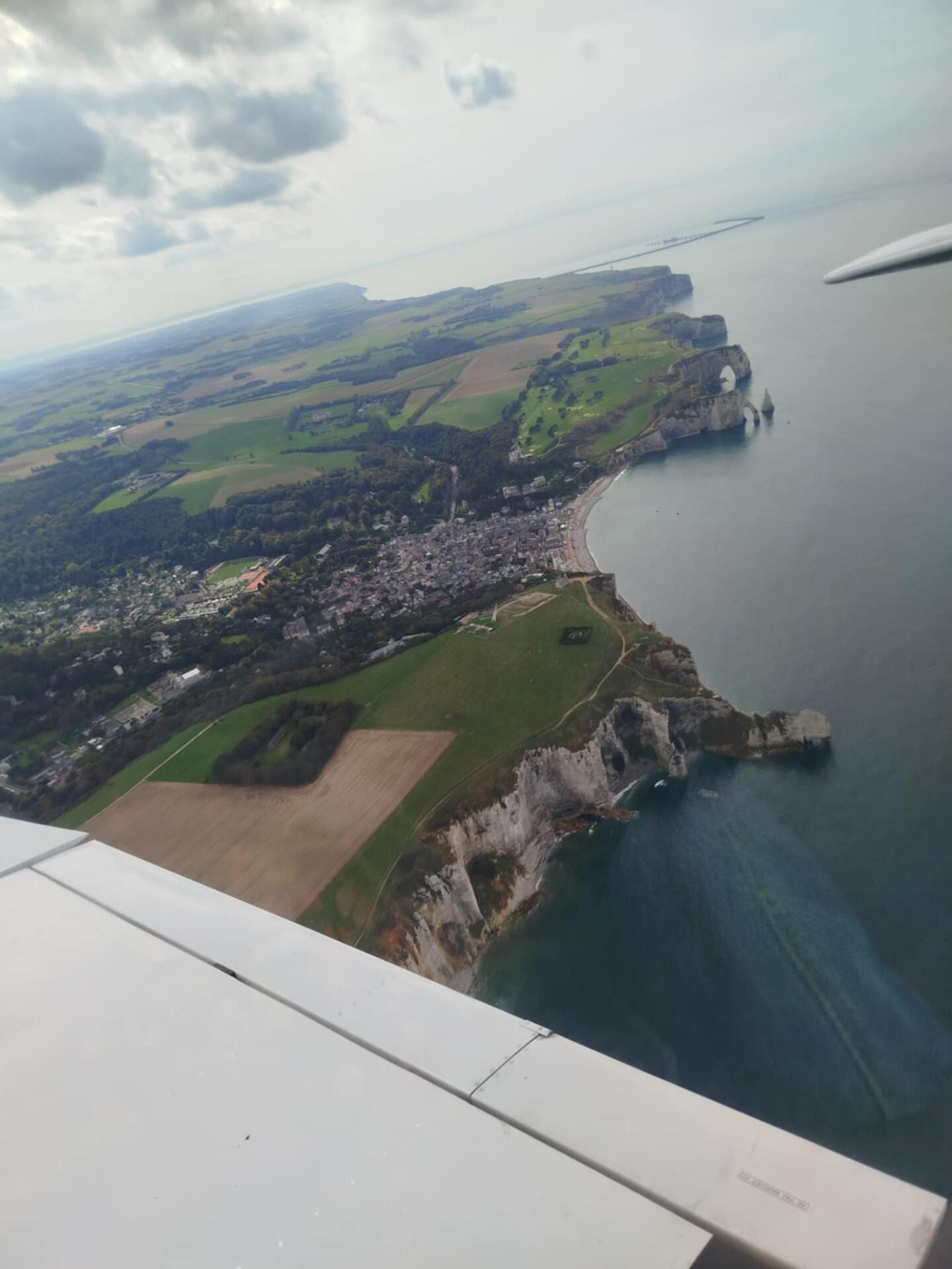Les falaises d'étretat